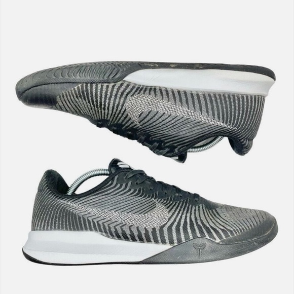 Other - NIKE Men's "Kobe KB Mentality 2" Black/Grey Sneakers 818952-001